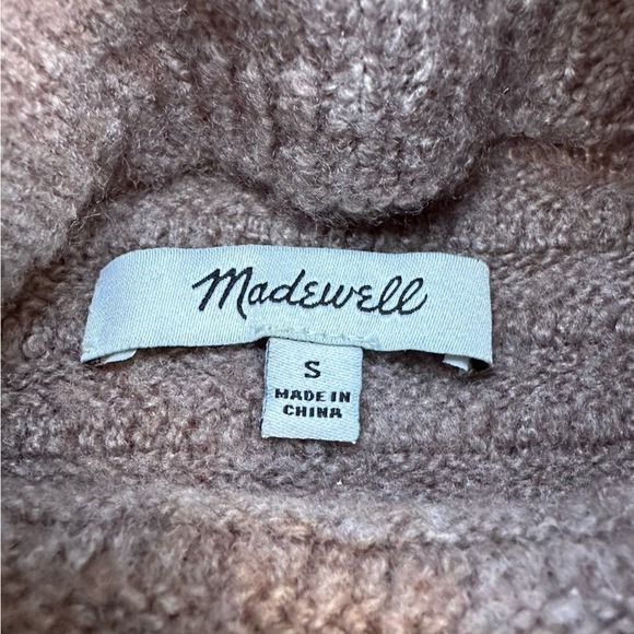 Madewell Donegal Belmont Mockneck Sweater - Picture 2 of 4